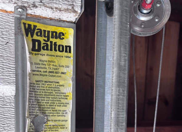 Garage Door Cable Repair